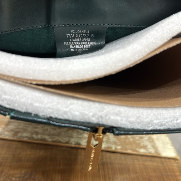 Vince Camuto Janel Extra Wide Calf Leather Boots Size 7 - Picture 7 of 7